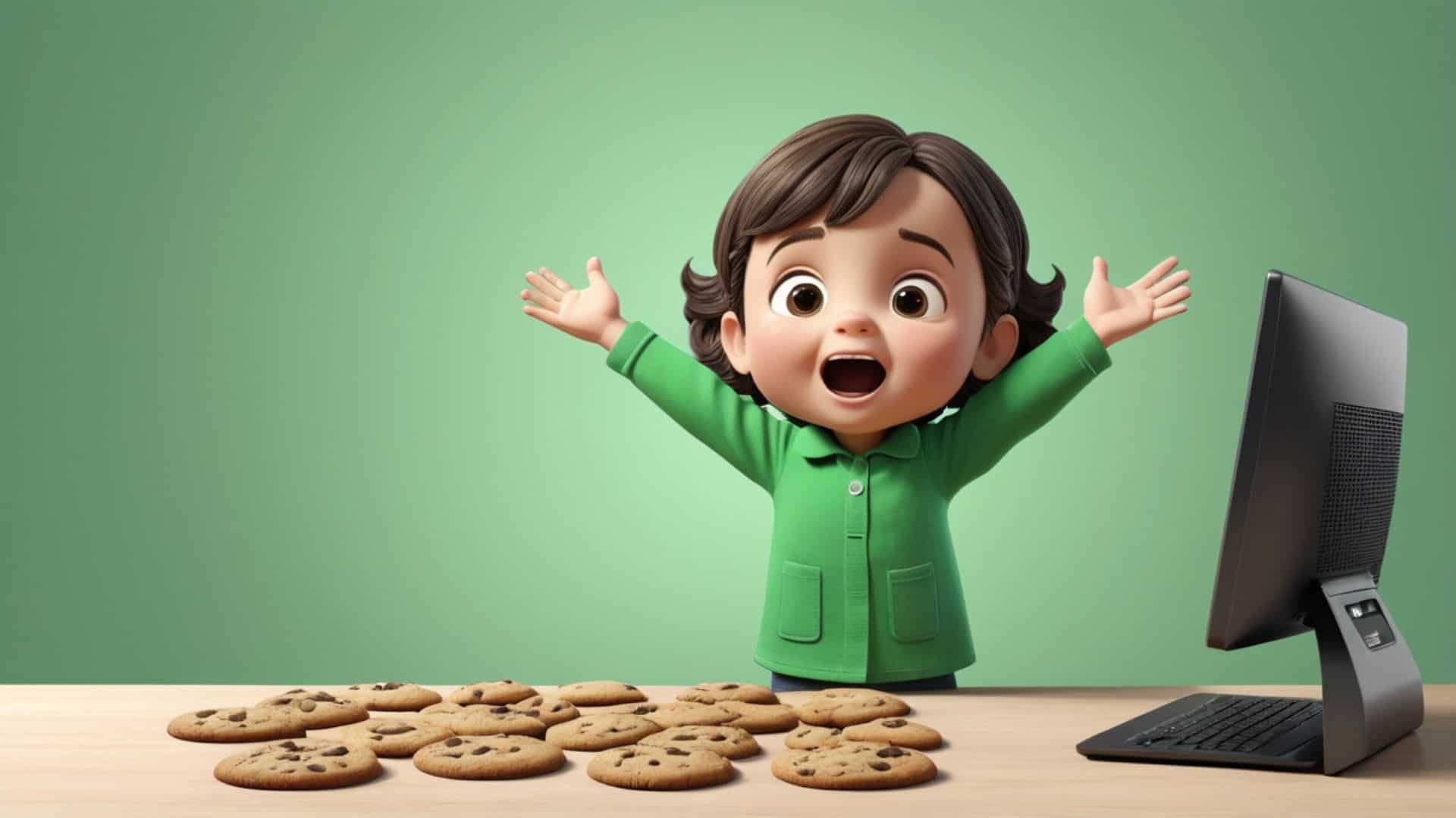 cookiebanners: net kleine kinderen die om een koekje zeuren